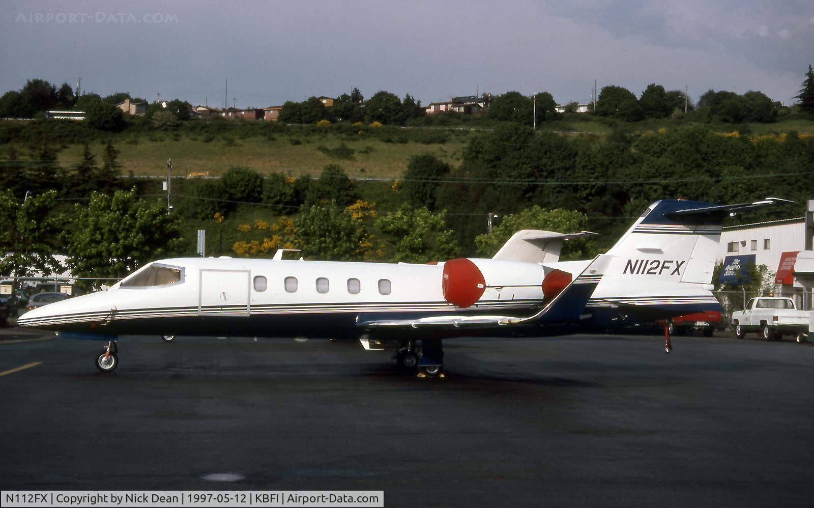 N112FX, 1996 Learjet 31A C/N 31A-116, KBFI