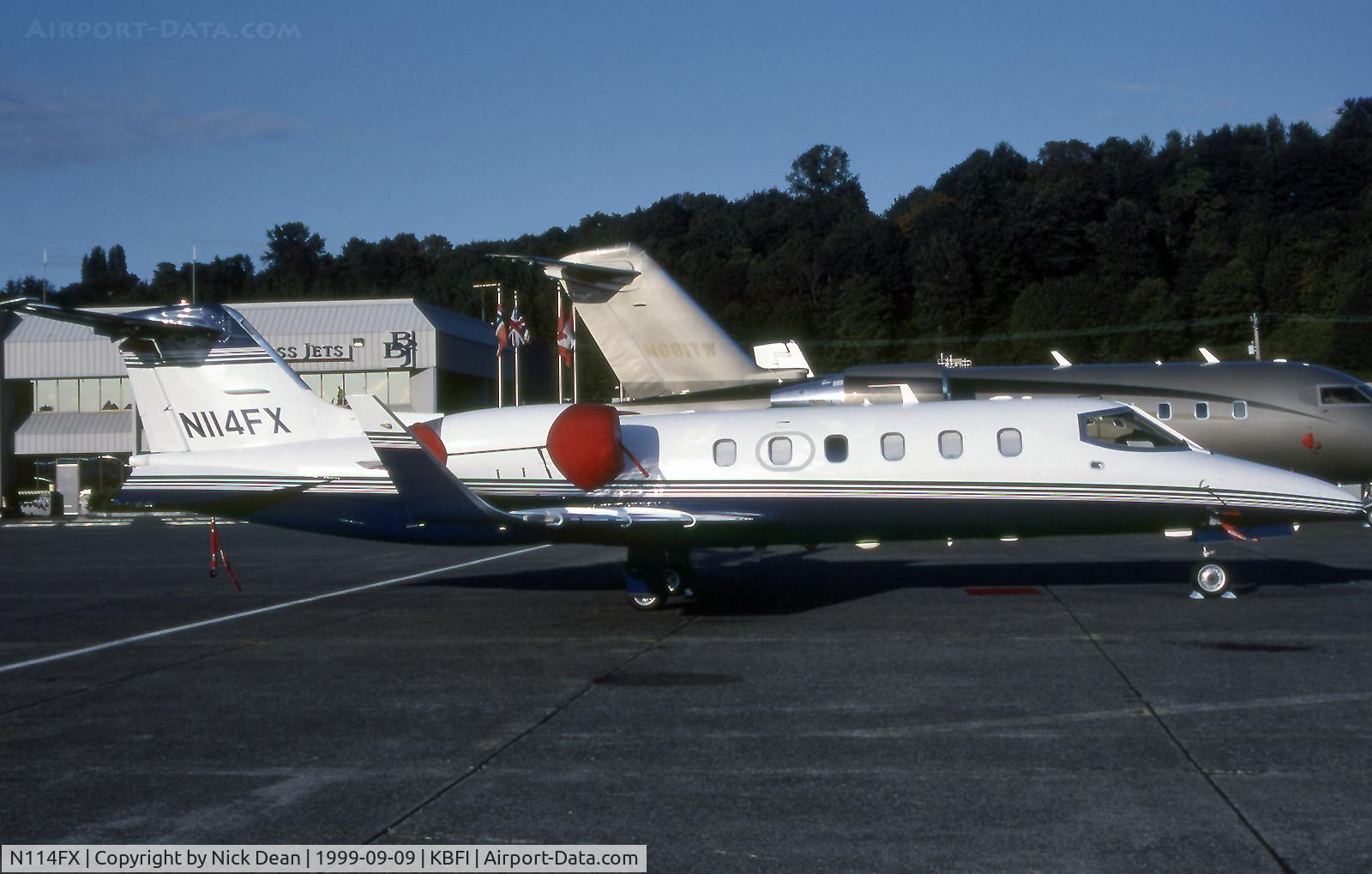 N114FX, 1996 Learjet 31A C/N 31A-119, KBFI