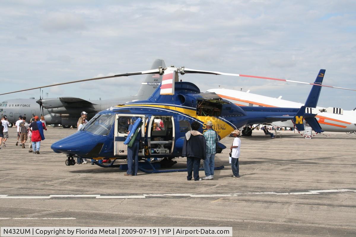 N432UM, 1998 Bell 430 C/N 49046, University of Michigan Bell 430