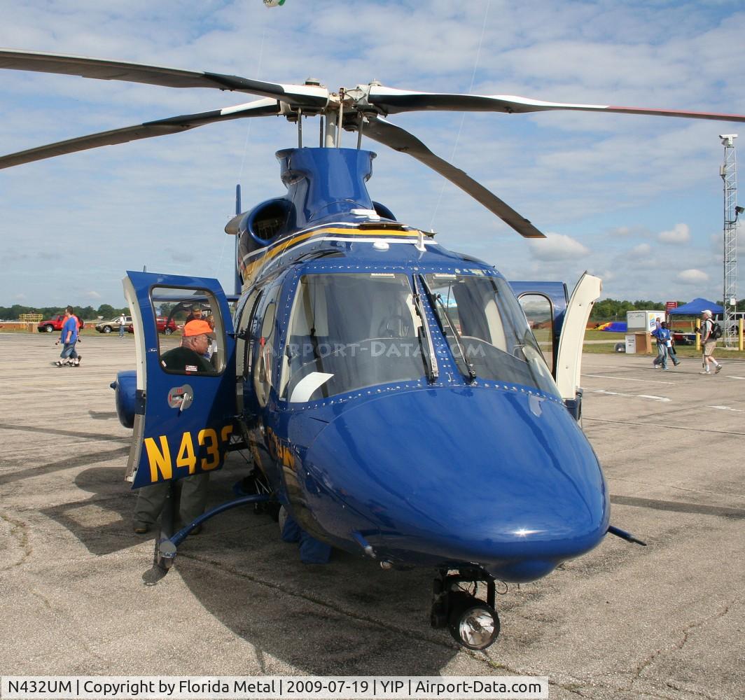 N432UM, 1998 Bell 430 C/N 49046, University of Michigan Bell 430
