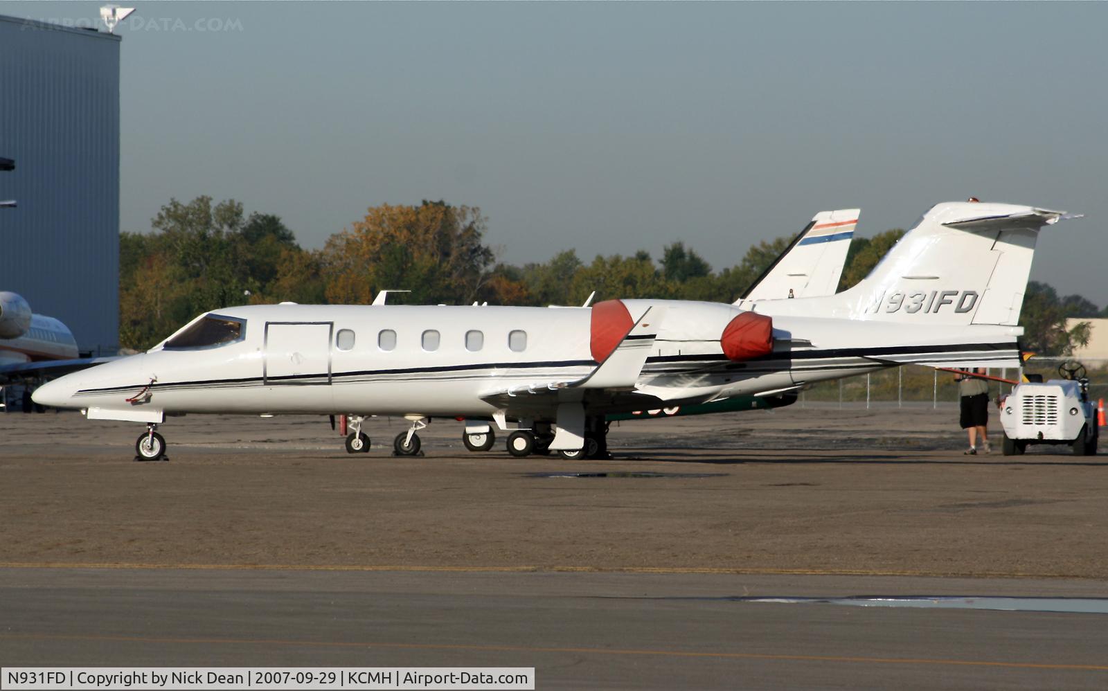 N931FD, 1996 Learjet Inc 31A C/N 124, KCMH