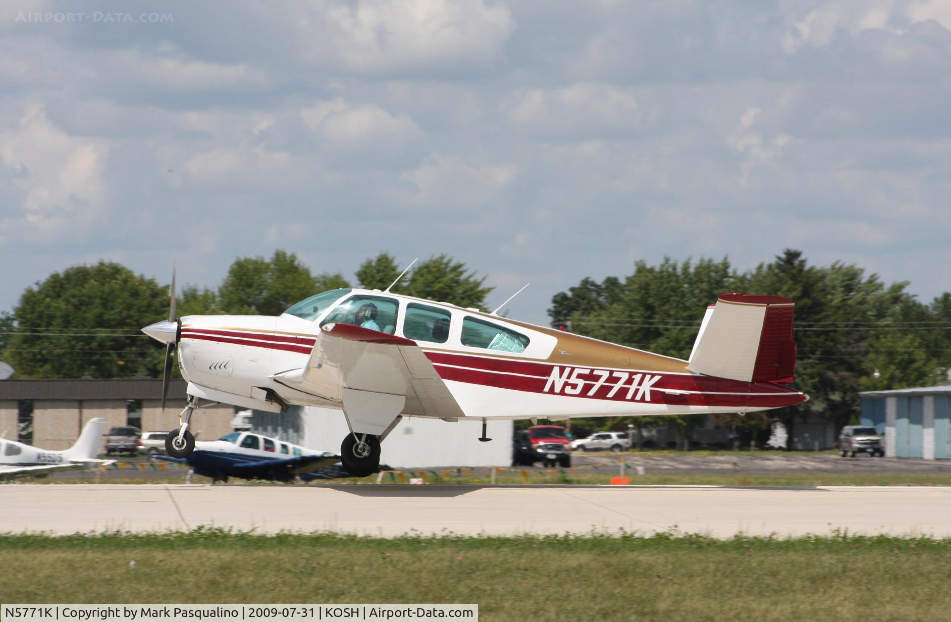 N5771K, 1964 Beech S35 Bonanza C/N D-7557, Beech S35