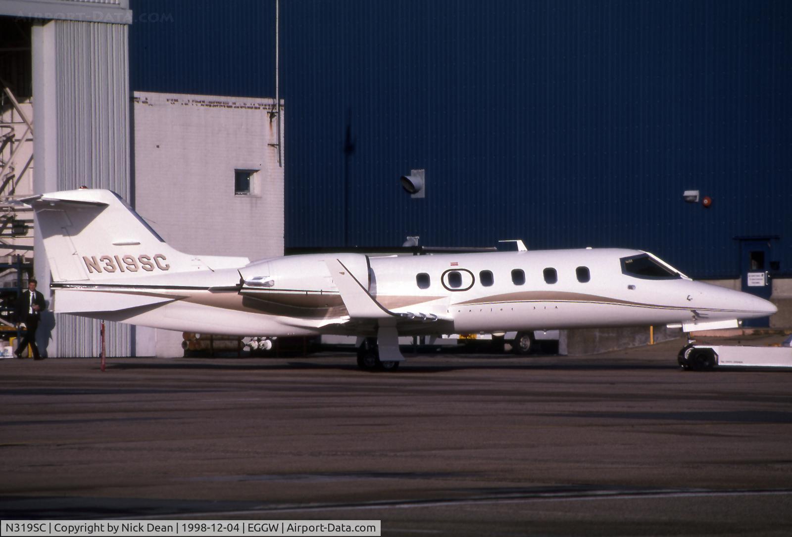 N319SC, 1996 Learjet Inc 31A C/N 131, EGGW