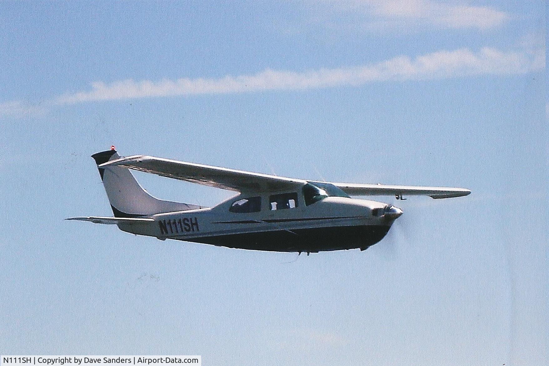 N111SH, 1976 Cessna T210L Turbo Centurion C/N 21061270, In flight near Atlanta 2009
