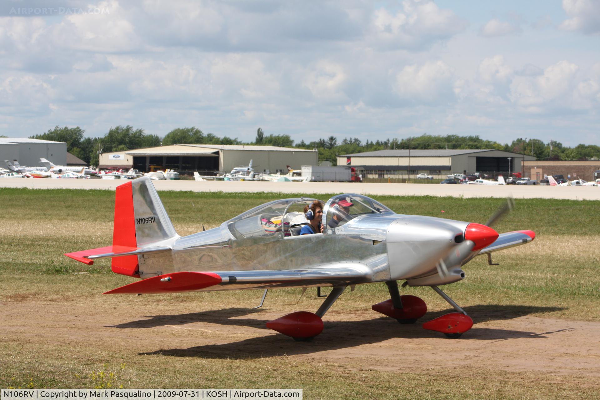 N106RV, 1998 Vans RV-6A C/N 22960, RV-6A