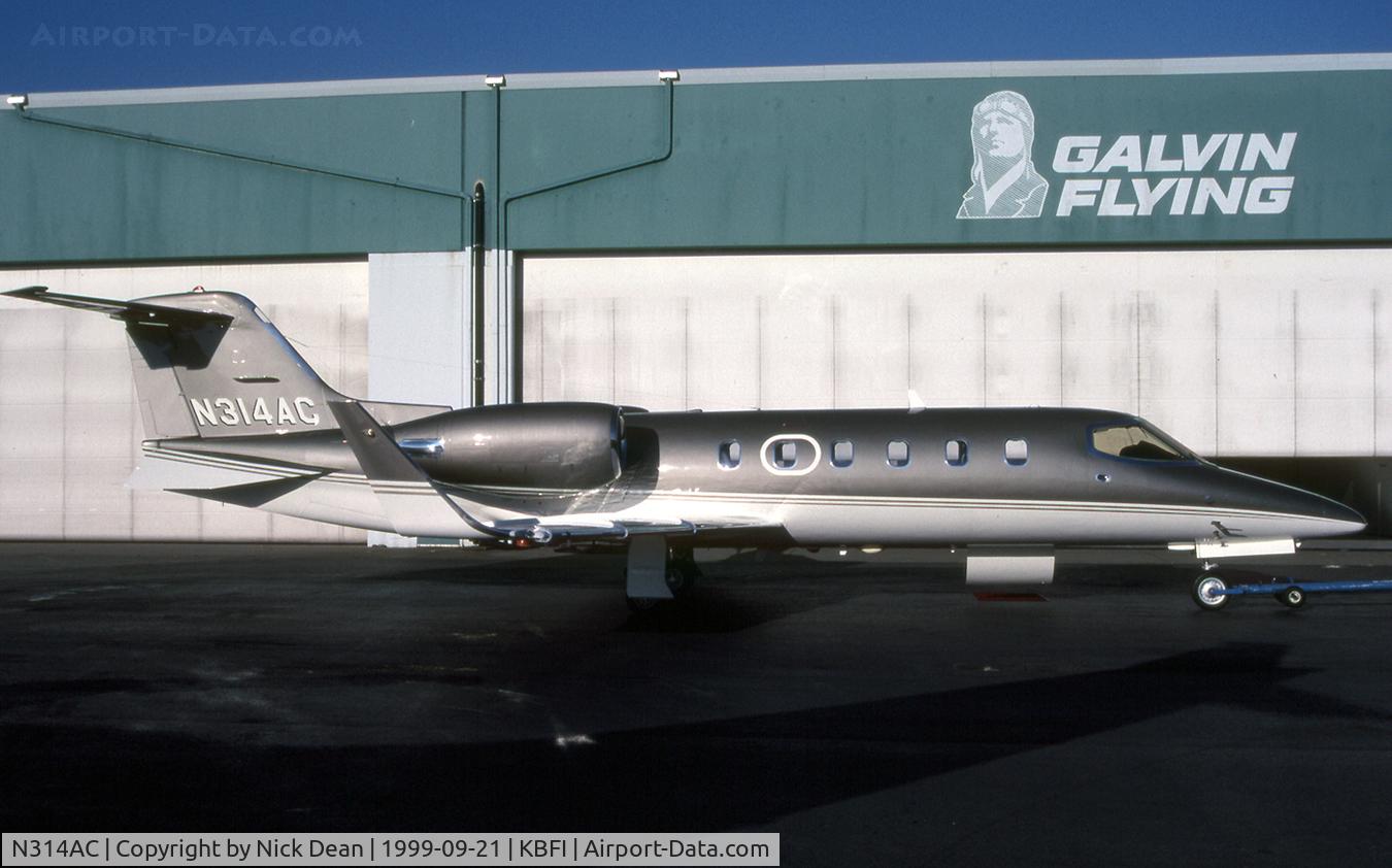 N314AC, 1997 Learjet 31A C/N 31A-140, KBFI