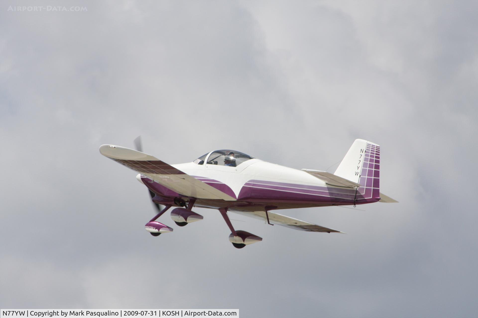 N77YW, 2000 Vans RV-6A C/N 24442, RV-6A