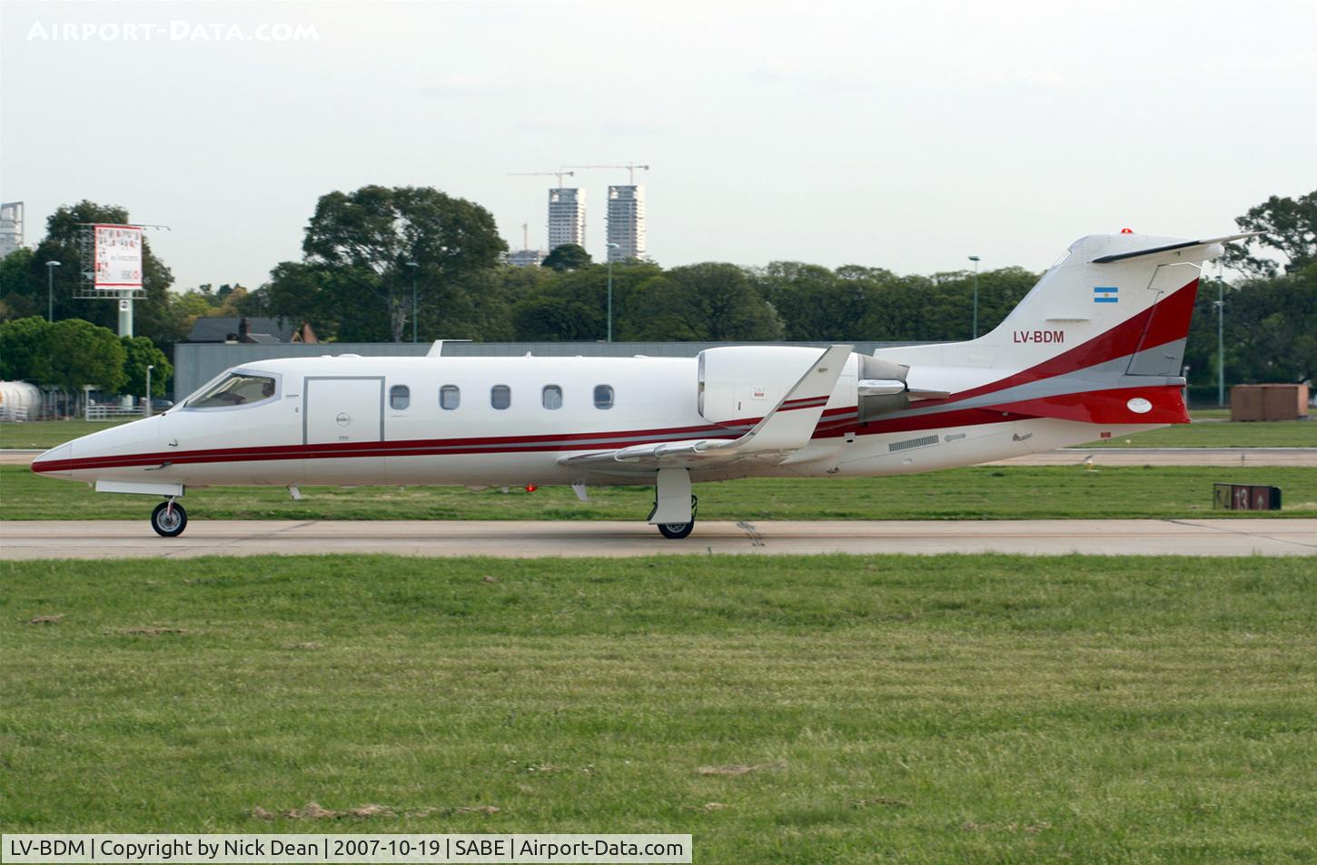 LV-BDM, 1997 Learjet 31A C/N 31A-145, SABE