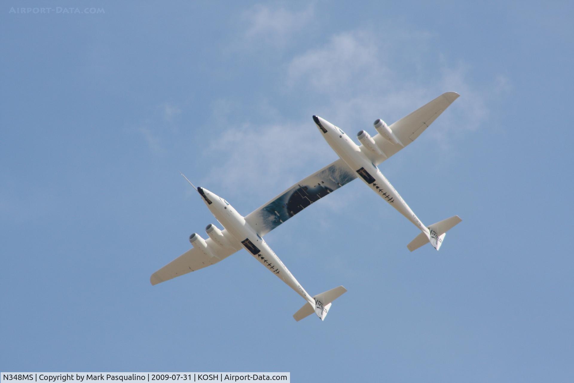 N348MS, 2008 Scaled Composites 348 C/N 001, White Knight Two