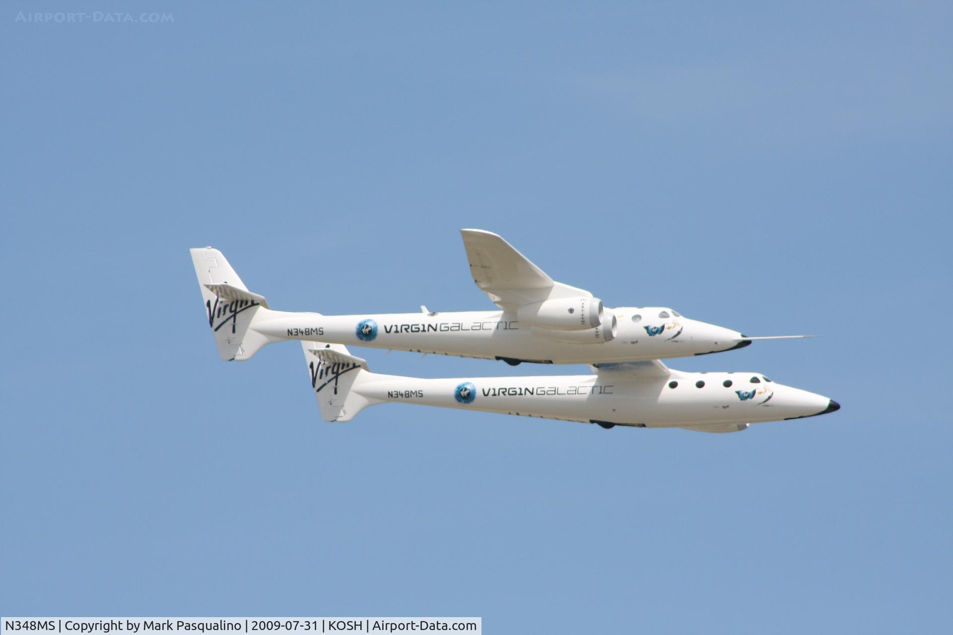 N348MS, 2008 Scaled Composites 348 C/N 001, White Knight Two