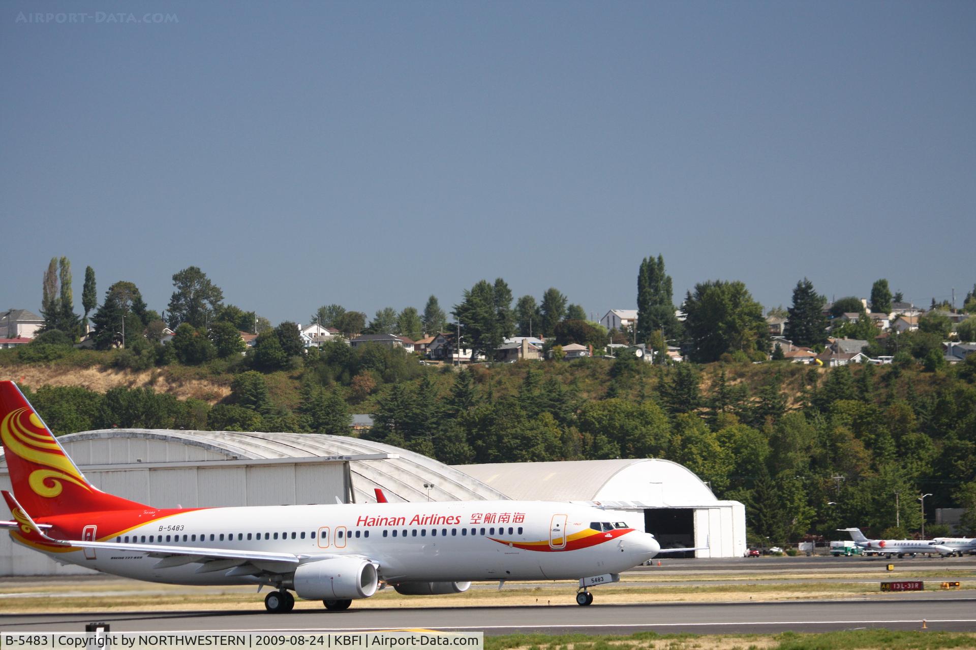 B-5483, 2009 Boeing 737-84P C/N 35750, TEST FLIGHT