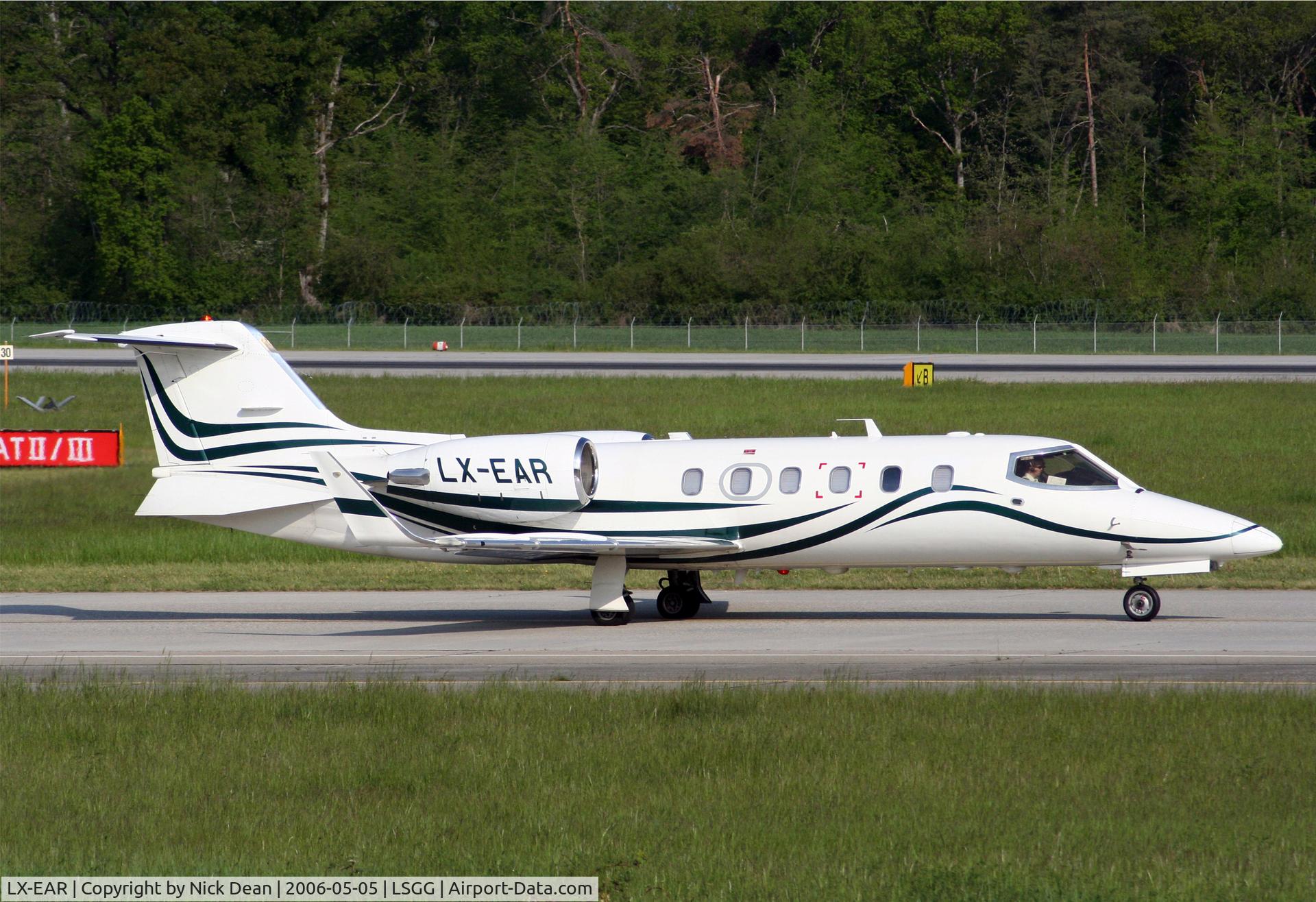 LX-EAR, 1998 Learjet 31A C/N 31A-160, LSGG