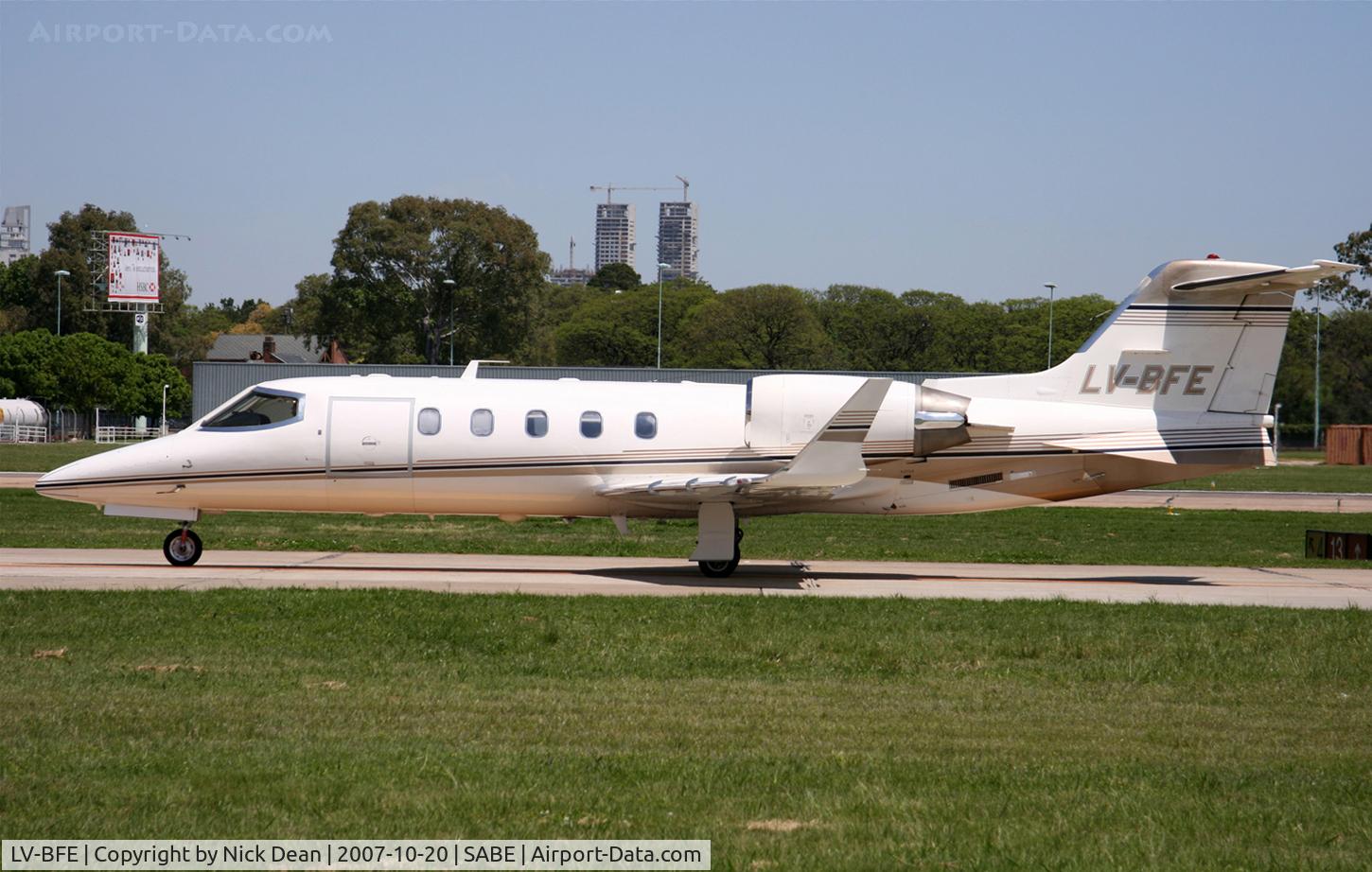 LV-BFE, 1999 Learjet 31A C/N 31A-183, SABE