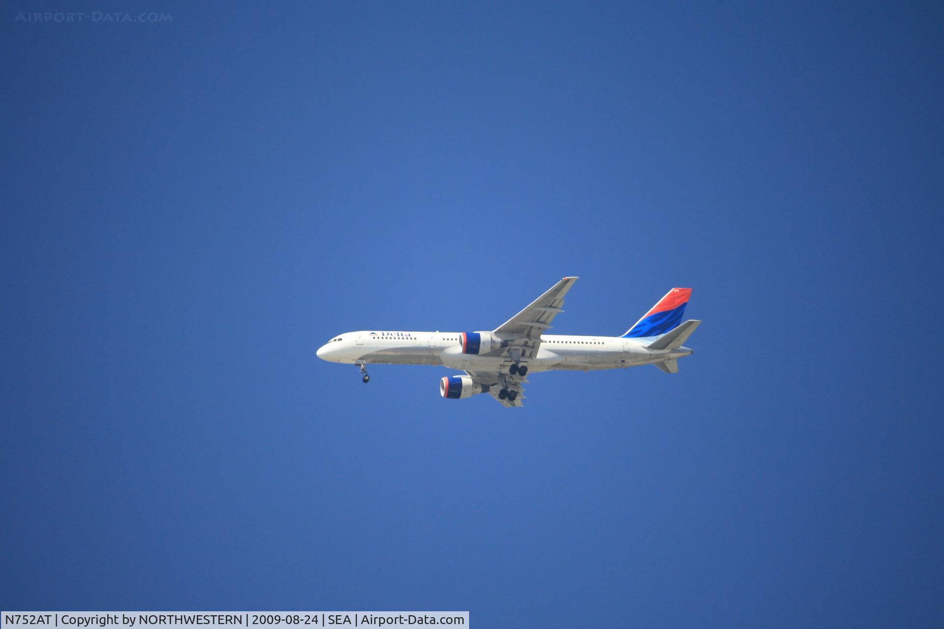 N752AT, 1984 Boeing 757-212 C/N 23128, BOSTON-SEATTLE