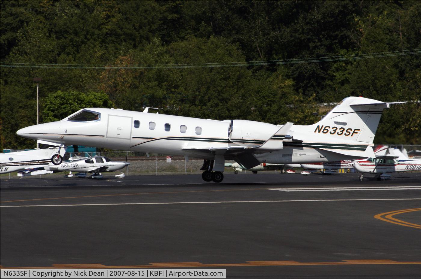 N633SF, 2002 Learjet Inc 31A C/N 241, KBFI