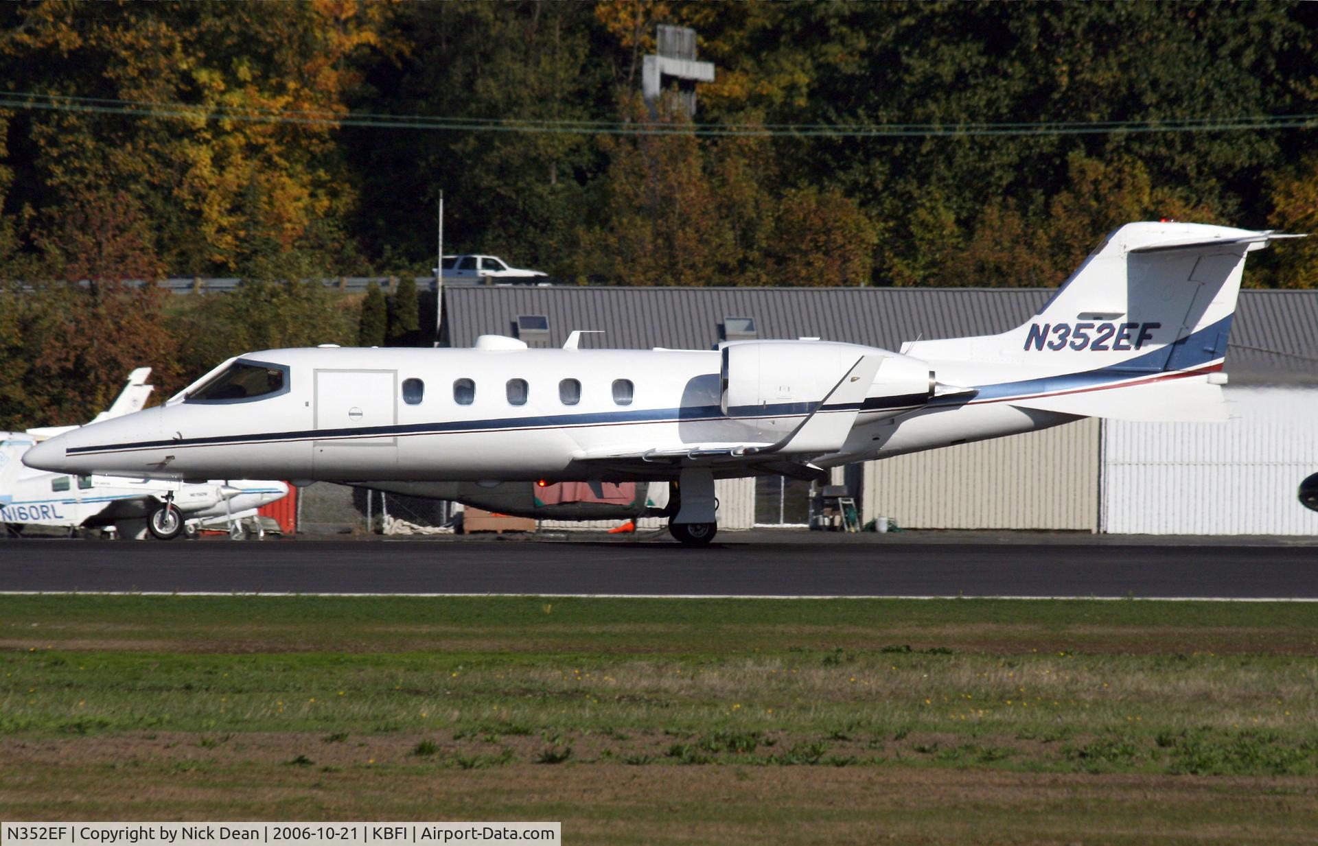 N352EF, 1992 Learjet 31A C/N 046, KBFI