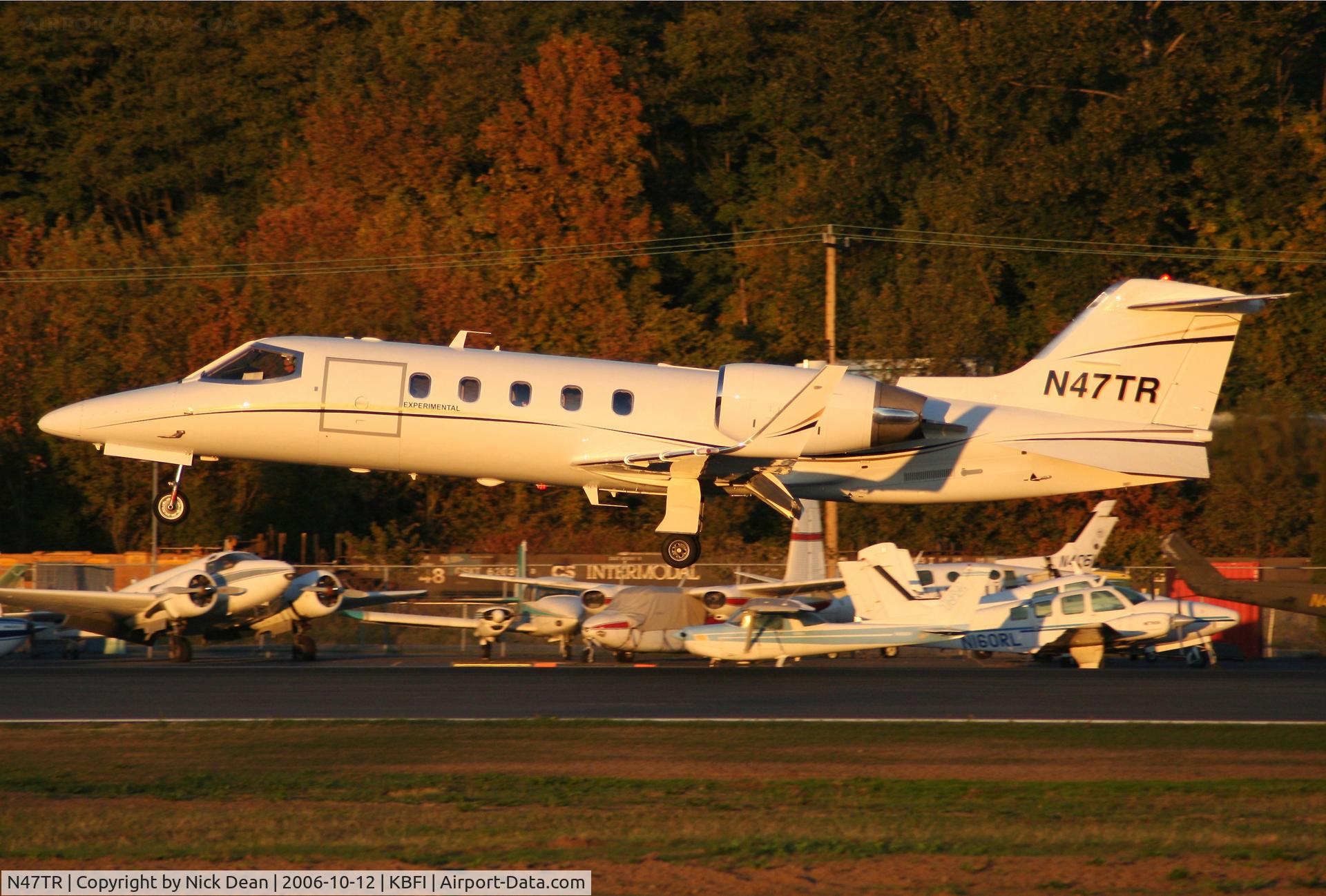 N47TR, 1997 Learjet Inc 31A C/N 136, KBFI