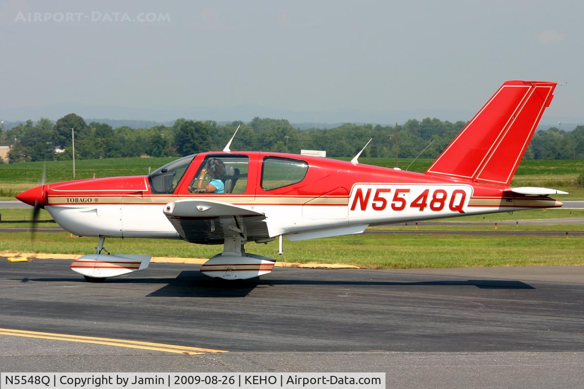 N5548Q, Socata TB-10 Tobago C/N 1250, An uncommon but sharp-looking visitor.
