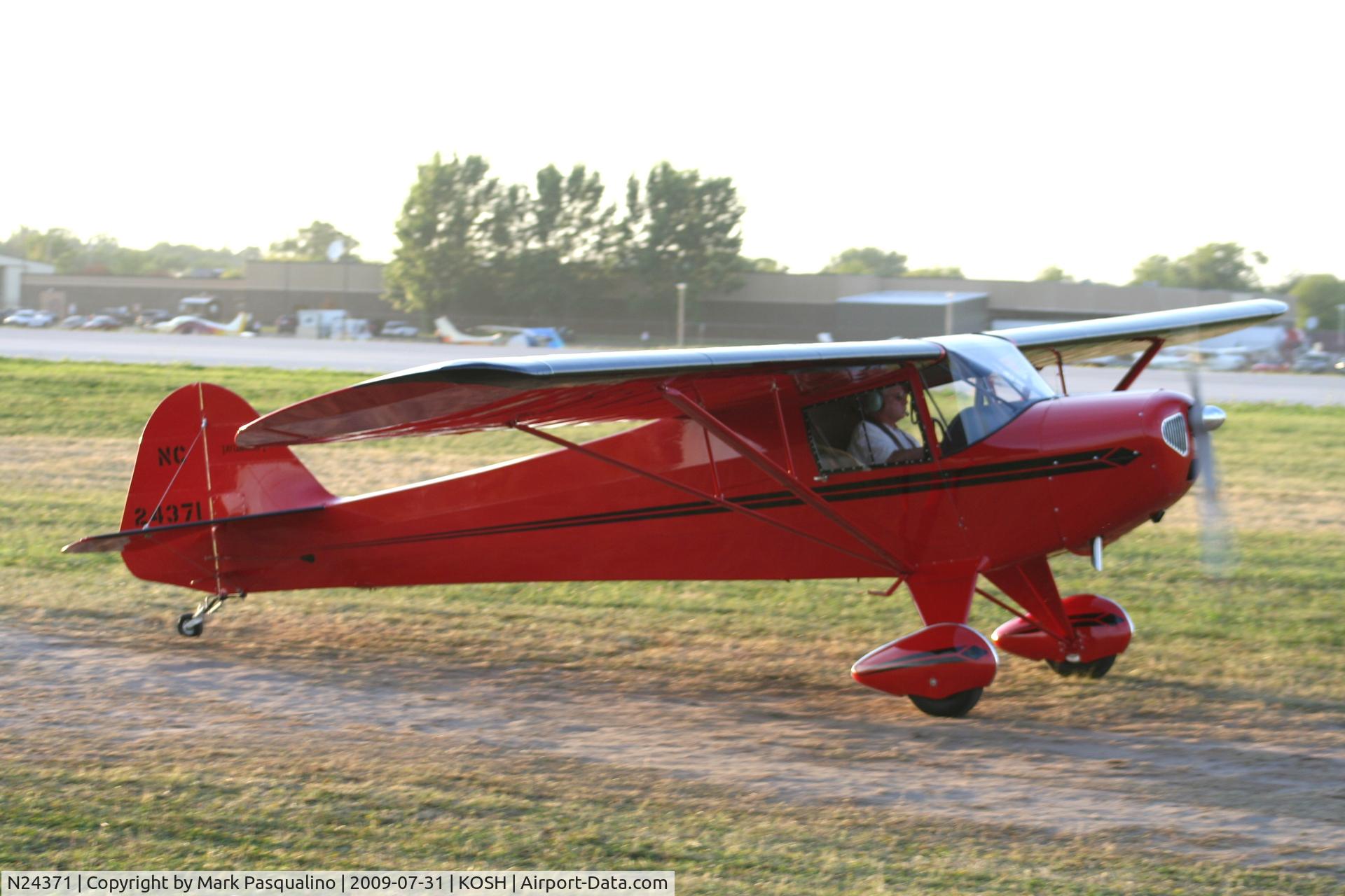 N24371, 1940 Taylorcraft BC-65 C/N 1707, Taylorcraft BC-65