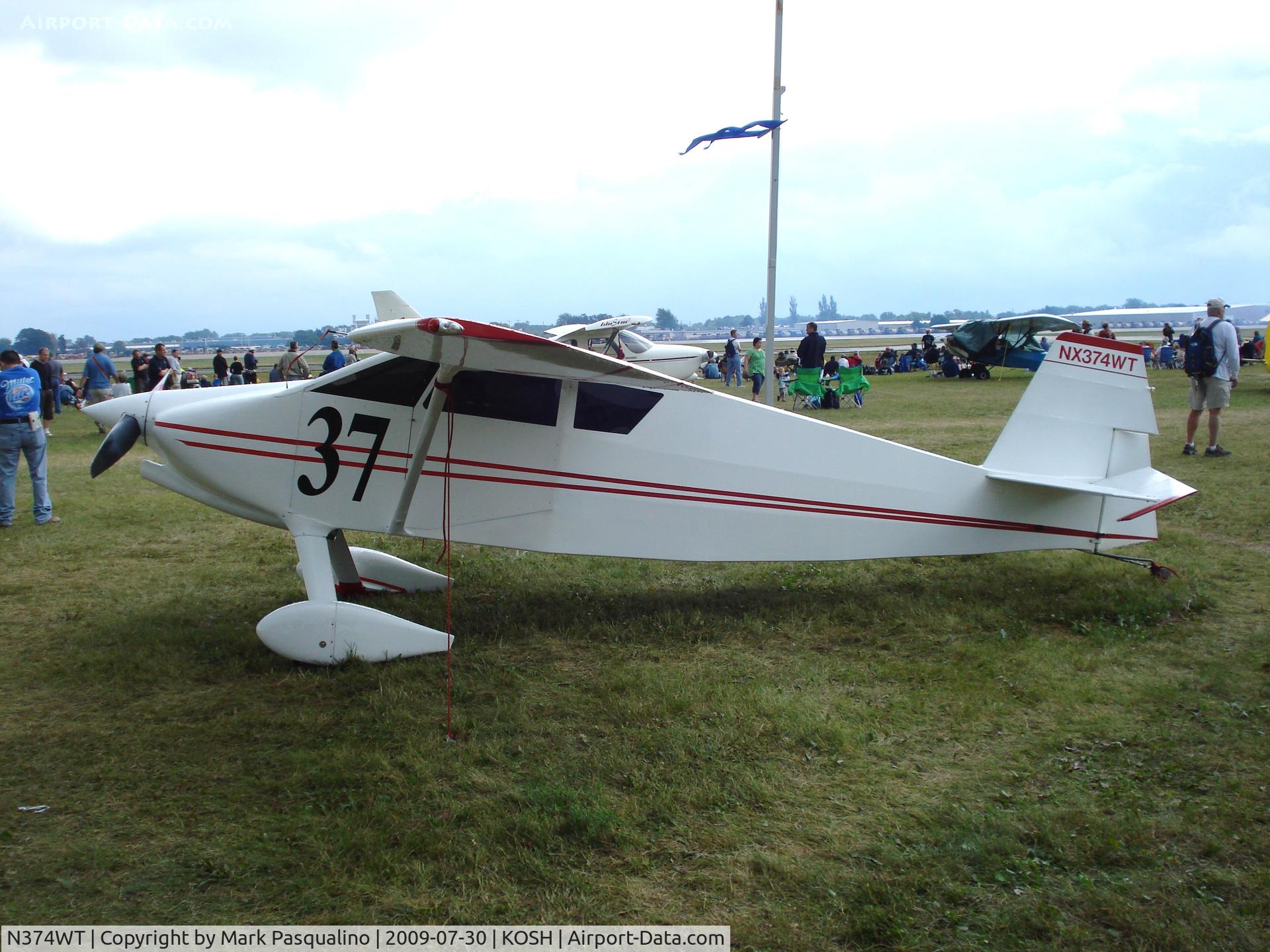 N374WT, 2003 Wittman W-10 Tailwind C/N 168, Wittman Tailwind