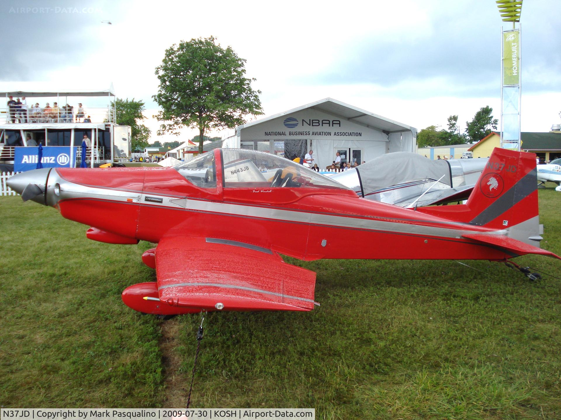 N37JD, 1989 Bushby Mustang II C/N 502, Bushby Mustang MMII