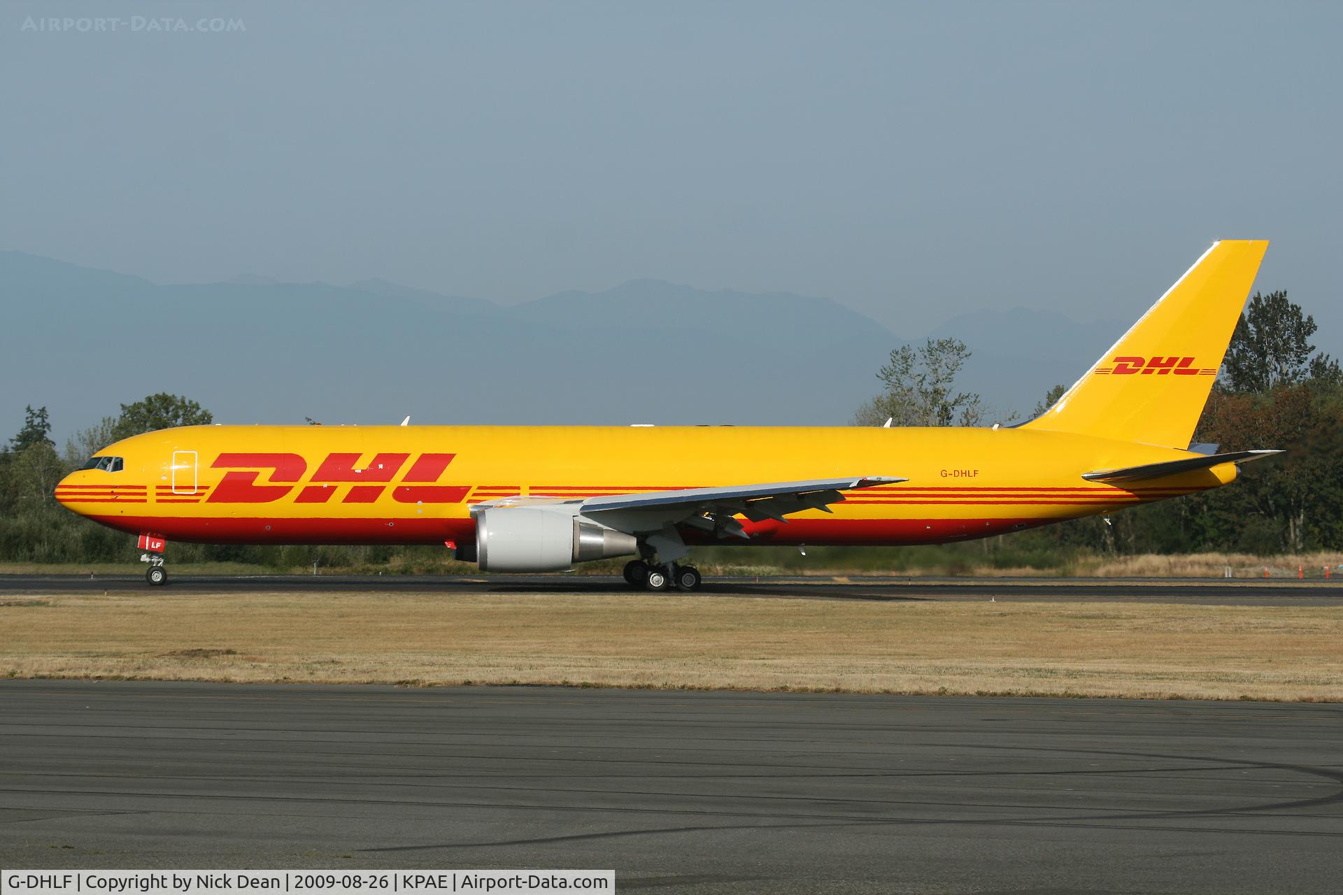 G-DHLF, 2009 Boeing 767-3JHF C/N 37806, KPAE