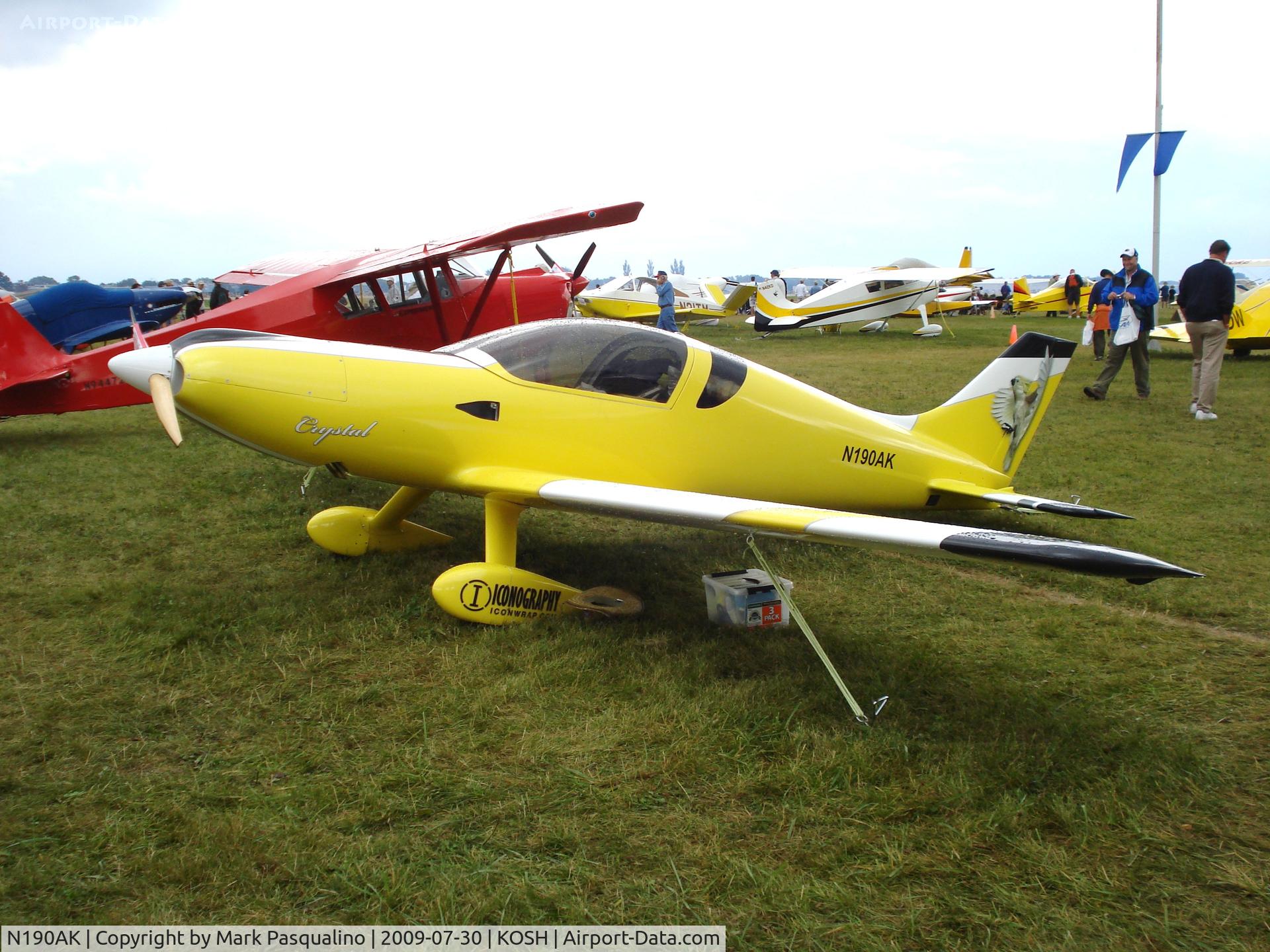 N190AK, 2004 Aero Designs Pulsar C/N KP-1, Pulsar