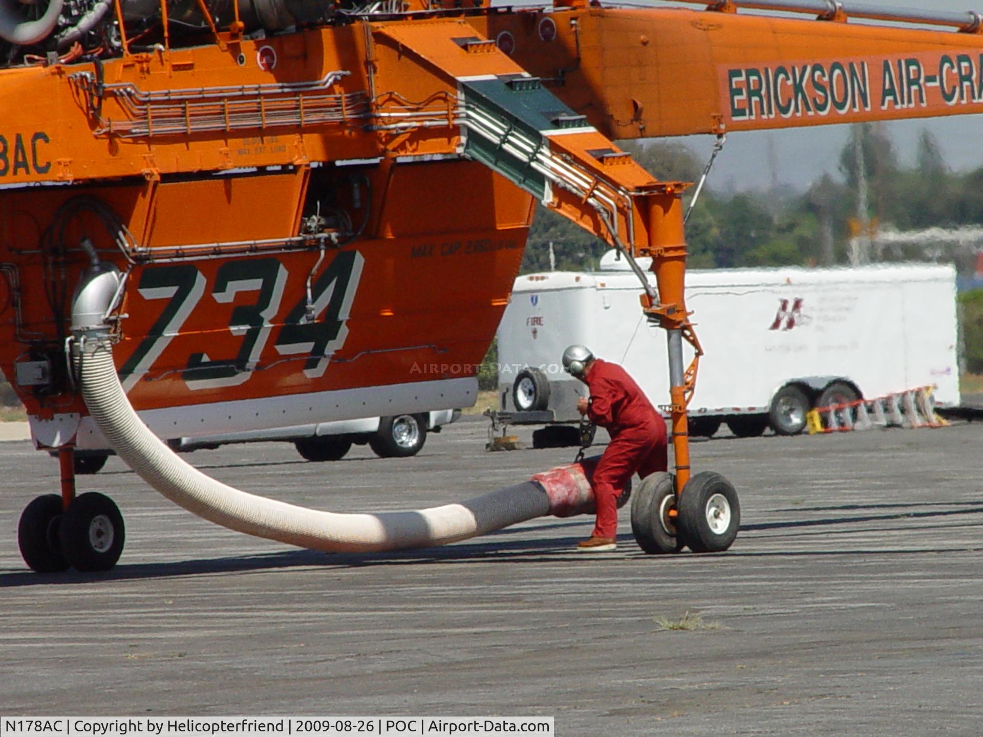 N178AC, 1970 Sikorsky S-64F Skycrane C/N 64097, 