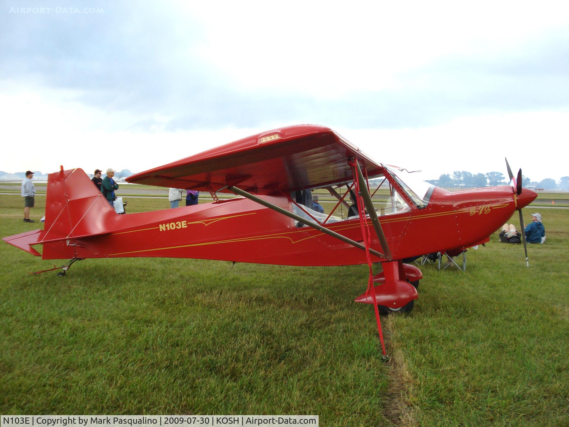 N103E, 2006 Rans S-7S Courier C/N 0106424, S-7S