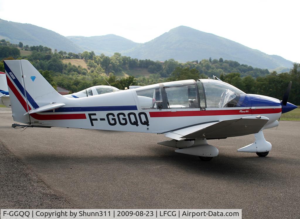 F-GGQQ, Robin DR-400-180R Regent C/N 1868, Parked in front the Airclub...