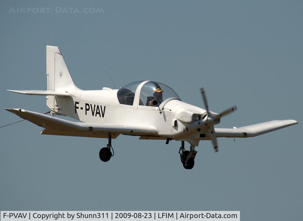 F-PVAV, ACBA (Aéro Club du Bas Armagnac) Midour 7 C/N 05, On landing during glider's session...