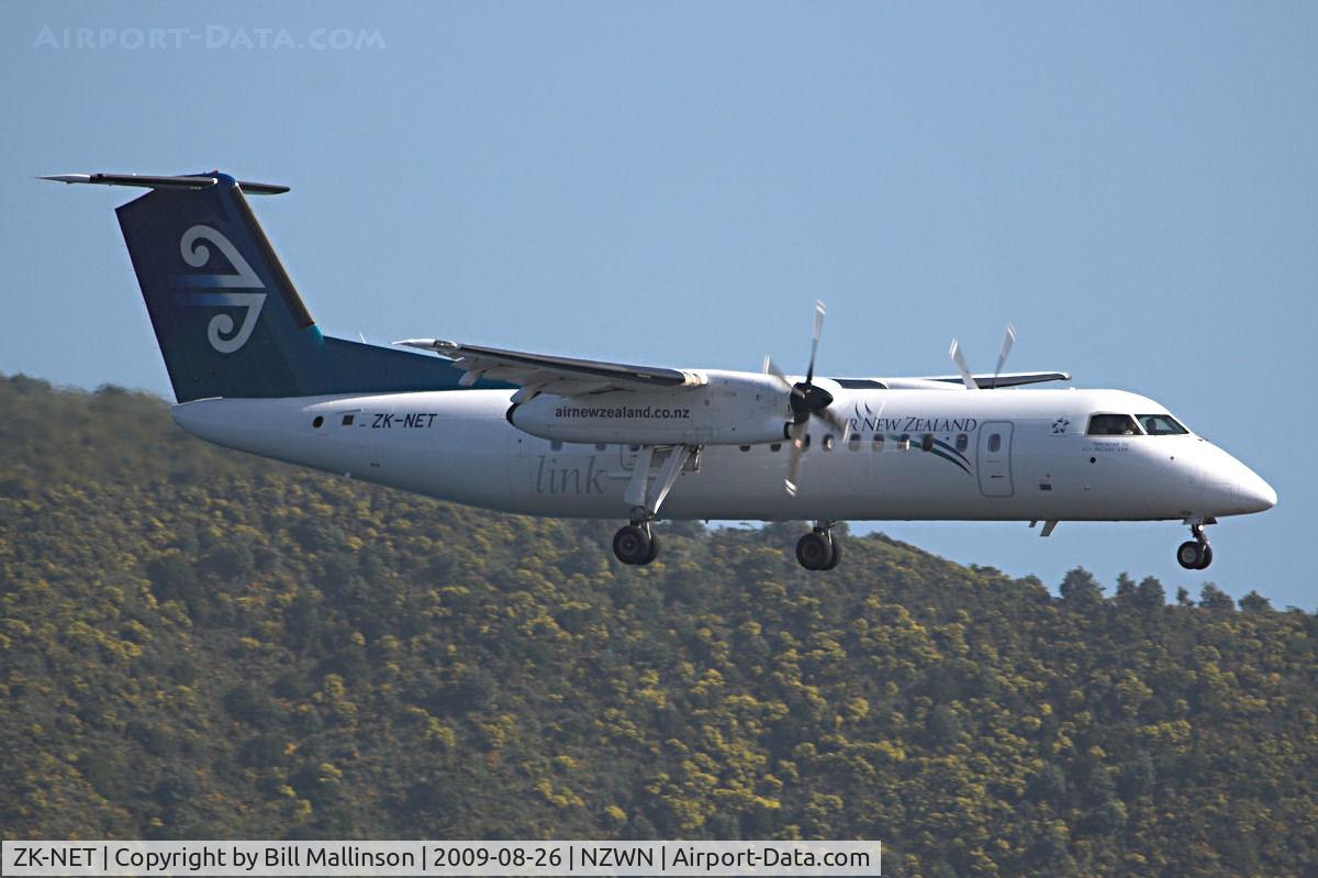 ZK-NET, 2007 De Havilland Canada DHC-8-311 Dash 8 C/N 642, final to 34