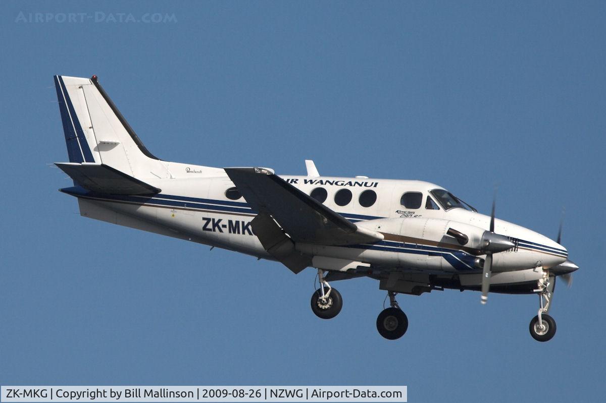 ZK-MKG, 1994 Beech C90A King Air C/N LJ-1367, Bumpy ride in the wind we had