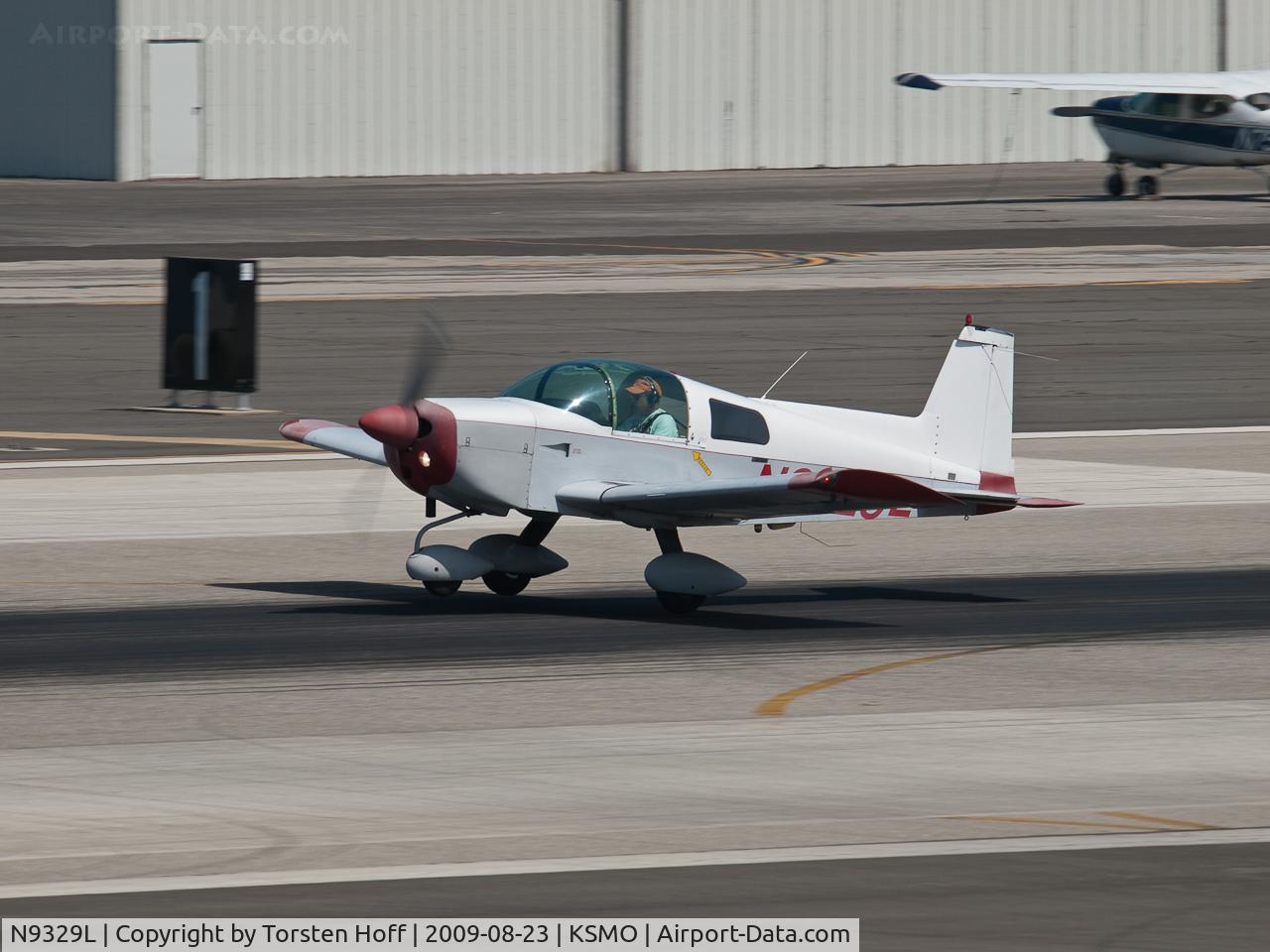 N9329L, 1971 American Aviation AA-1A Trainer C/N AA1A-0029, N9329L departing from RWY 21