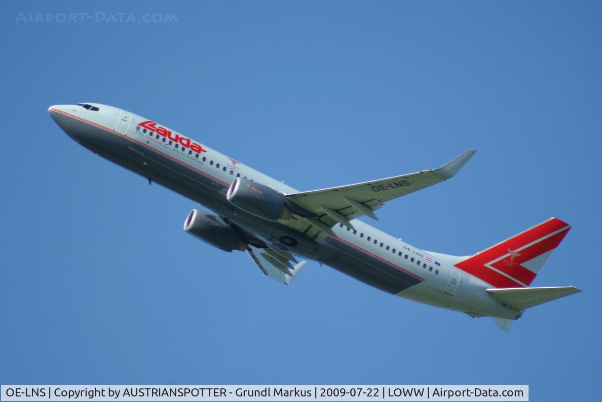 OE-LNS, 2005 Boeing 737-8Z9 C/N 34262, Lauda Air