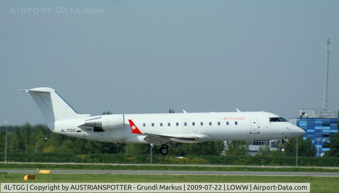 4L-TGG, 2000 Canadair CRJ-200LR (CL-600-2B19) C/N 7386, Airazena  CL 600-2B19 - 200LR