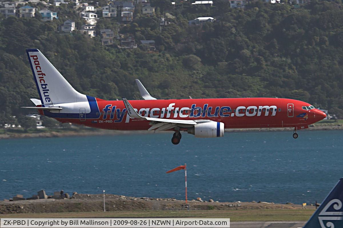 ZK-PBD, 2004 Boeing 737-8FE C/N 33996, Damn clouds in the way at the wrong time !!