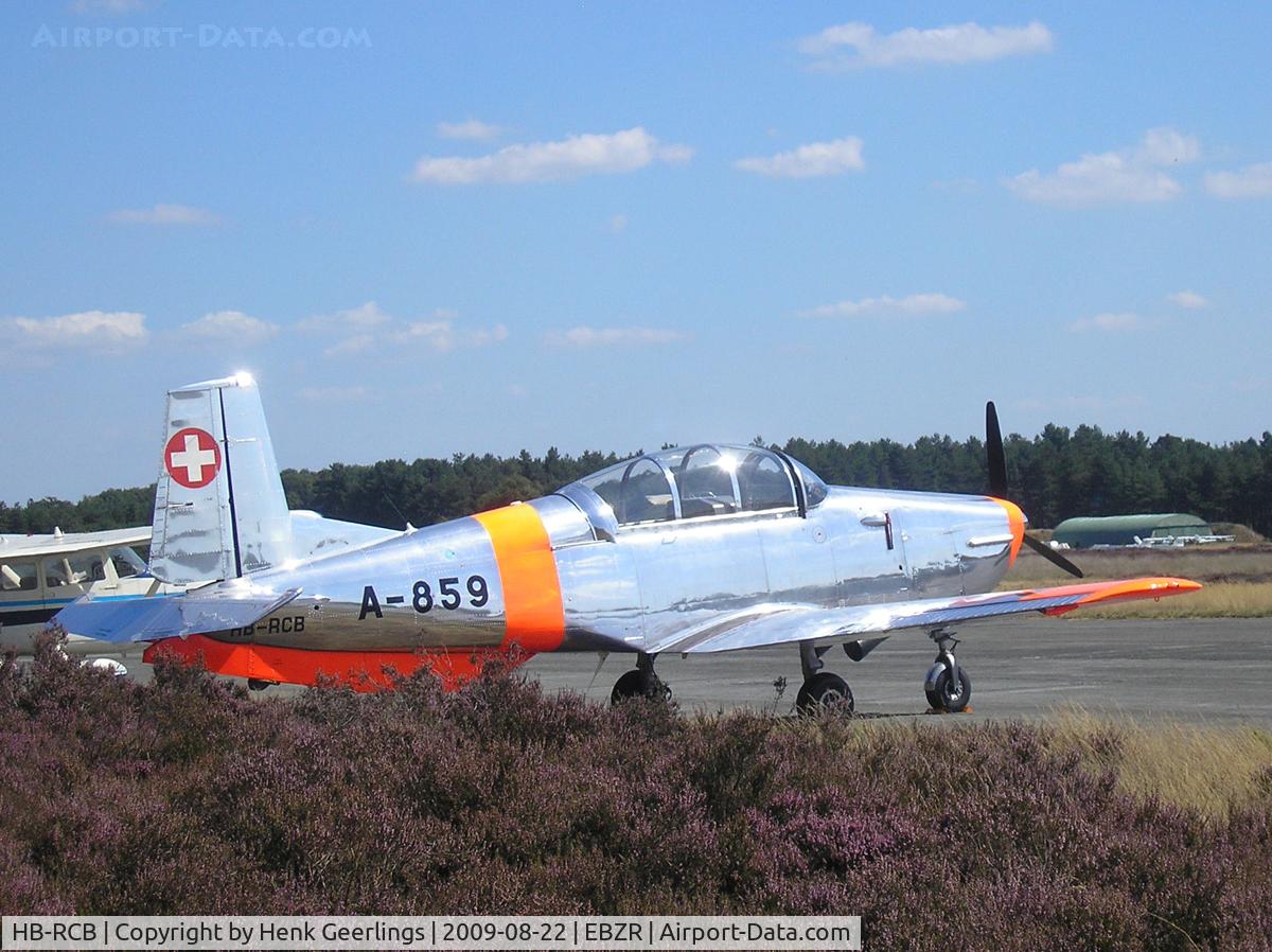 HB-RCB, 1959 Pilatus P3-05 C/N 497-46, Fly In Malle Airport , 22 Aug 2009