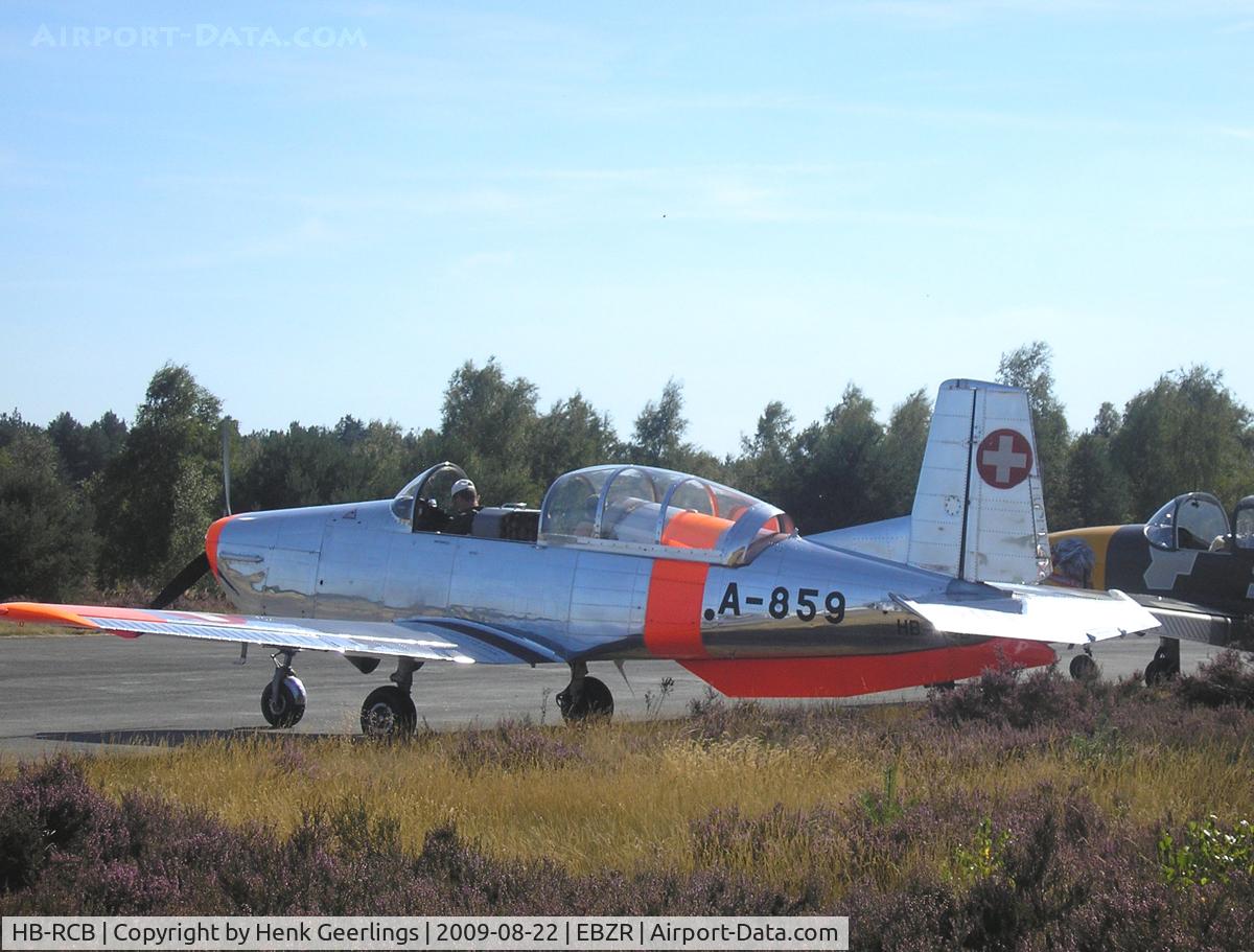 HB-RCB, 1959 Pilatus P3-05 C/N 497-46, Fly In Malle Airport , 22 Aug 2009