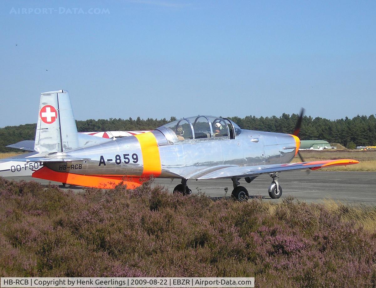 HB-RCB, 1959 Pilatus P3-05 C/N 497-46, Fly In Malle Airport , 22 Aug 2009
