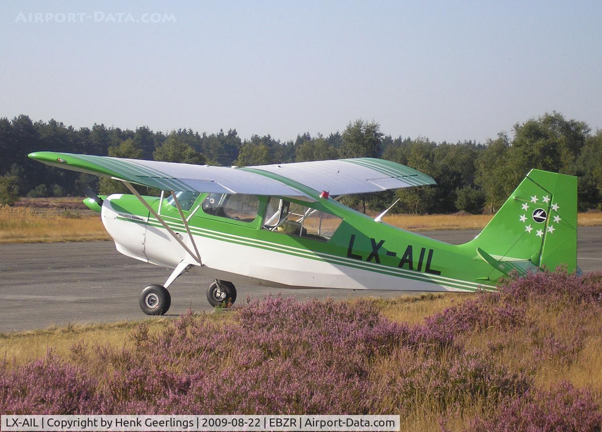 LX-AIL, Bellanca 7ECA Citabria Citabria C/N 1055-74, Fly In Malle Airport , 22 Aug 2009