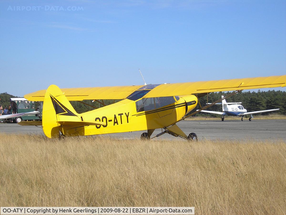 OO-ATY, Piper L-18C Super Cub (PA-18-95) C/N 18-3221, Fly In Malle Airport , 22 Aug 2009
