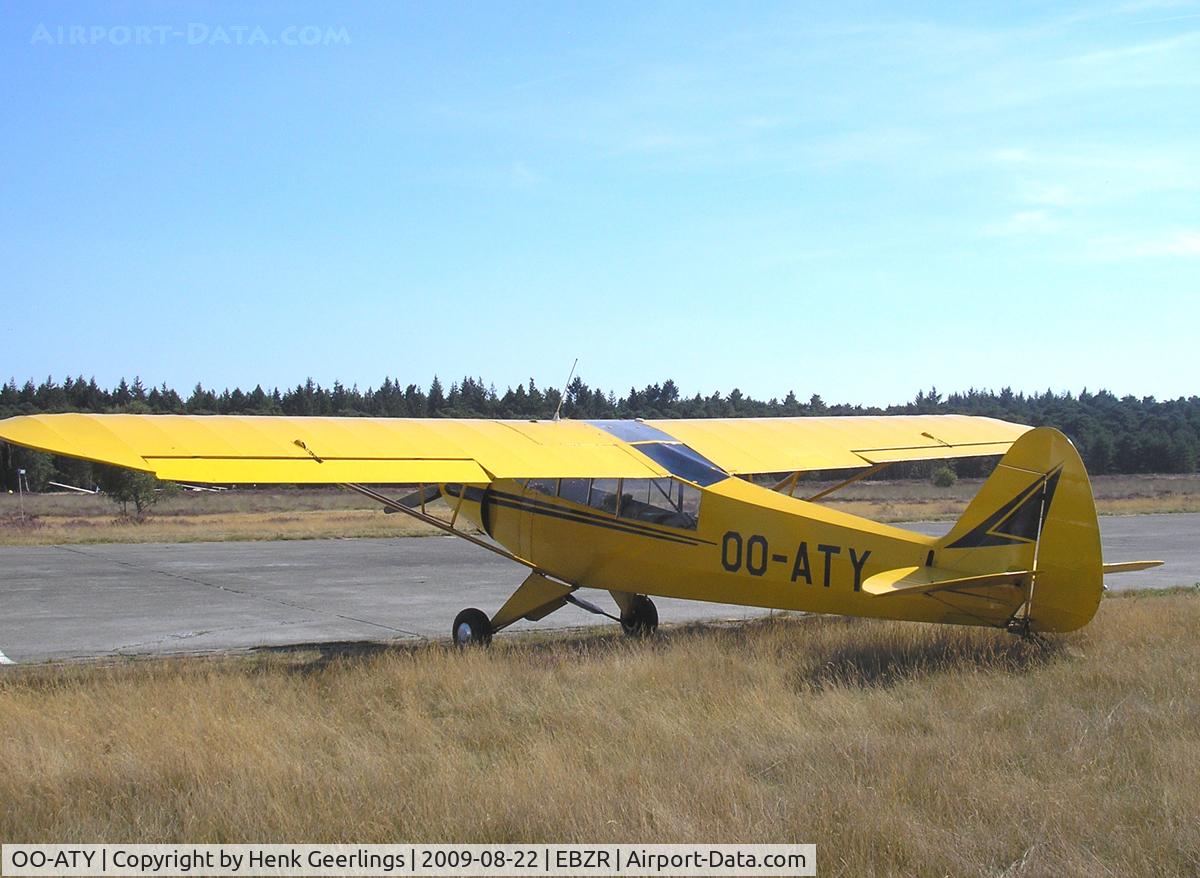 OO-ATY, Piper L-18C Super Cub (PA-18-95) C/N 18-3221, Fly In Malle Airport , 22 Aug 2009