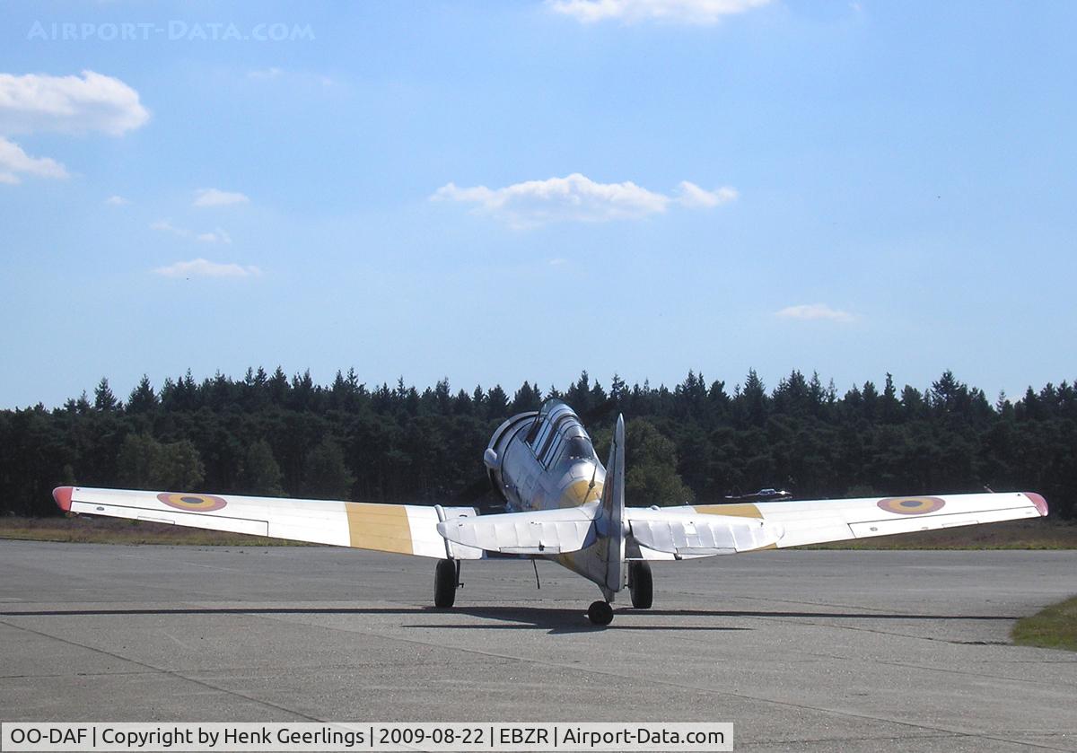 OO-DAF, 1944 Noorduyn AT-16 Harvard IIB C/N 14A-1494, Fly In Malle Airport , 22 Aug 2009