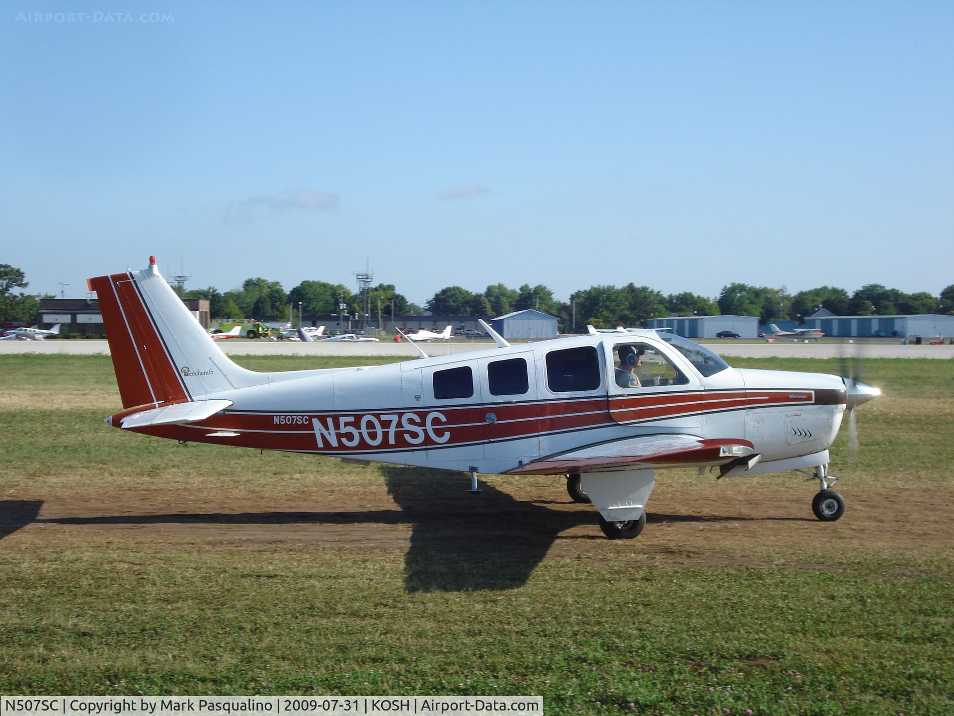 N507SC, 1978 Beech A36 Bonanza 36 C/N E-1278, Beech A36