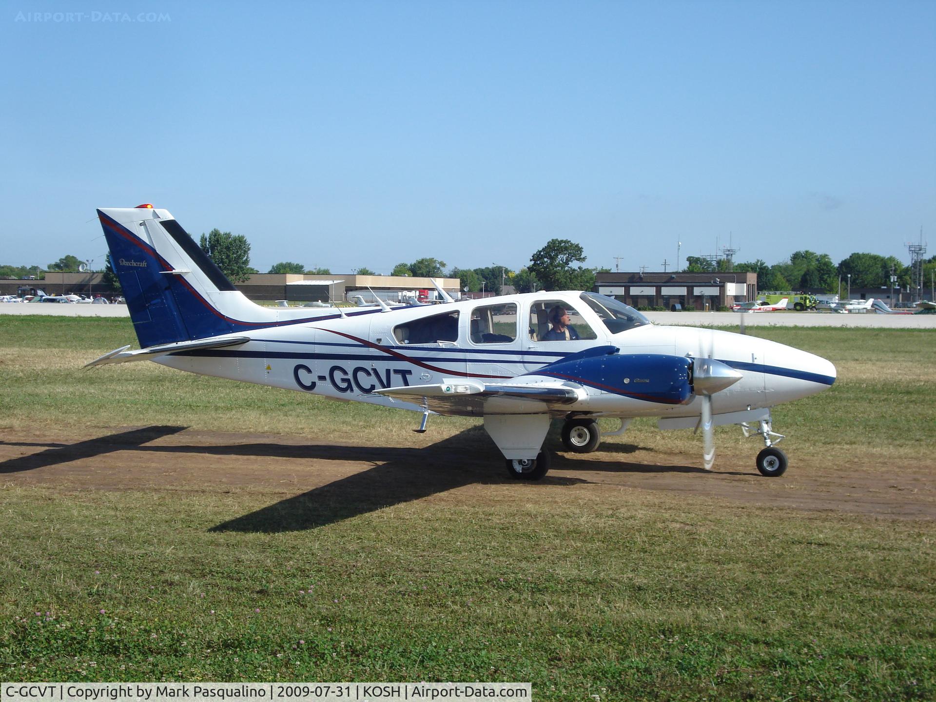 C-GCVT, 1982 Beech E-55 Baron C/N TE-1197, Beech E55