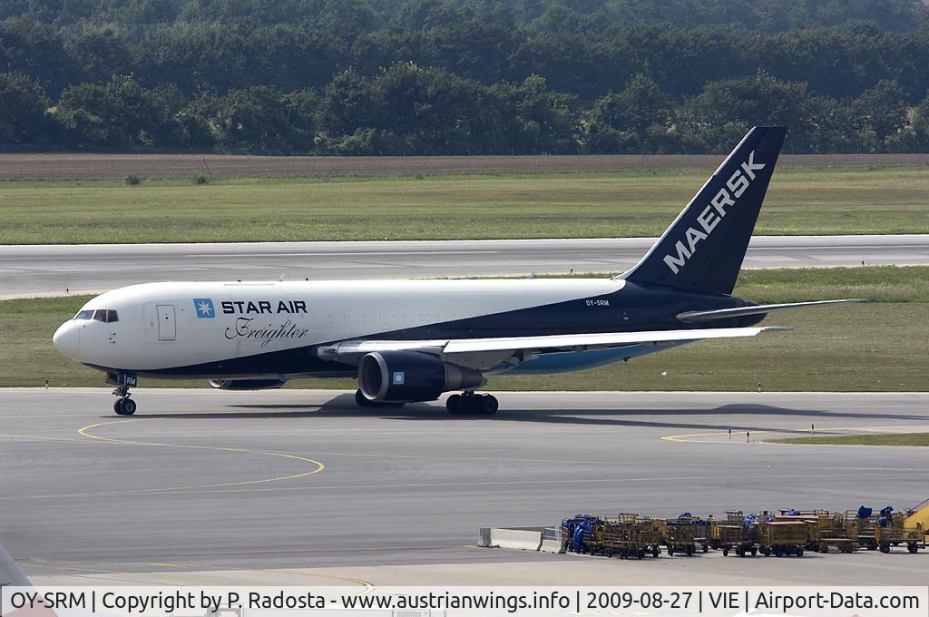 OY-SRM, 1994 Boeing 767-25E(BDSF) C/N 27192, Former Eva Air Boeing 767 this plane is now used for cargo flights with Maersk / Star Freighter