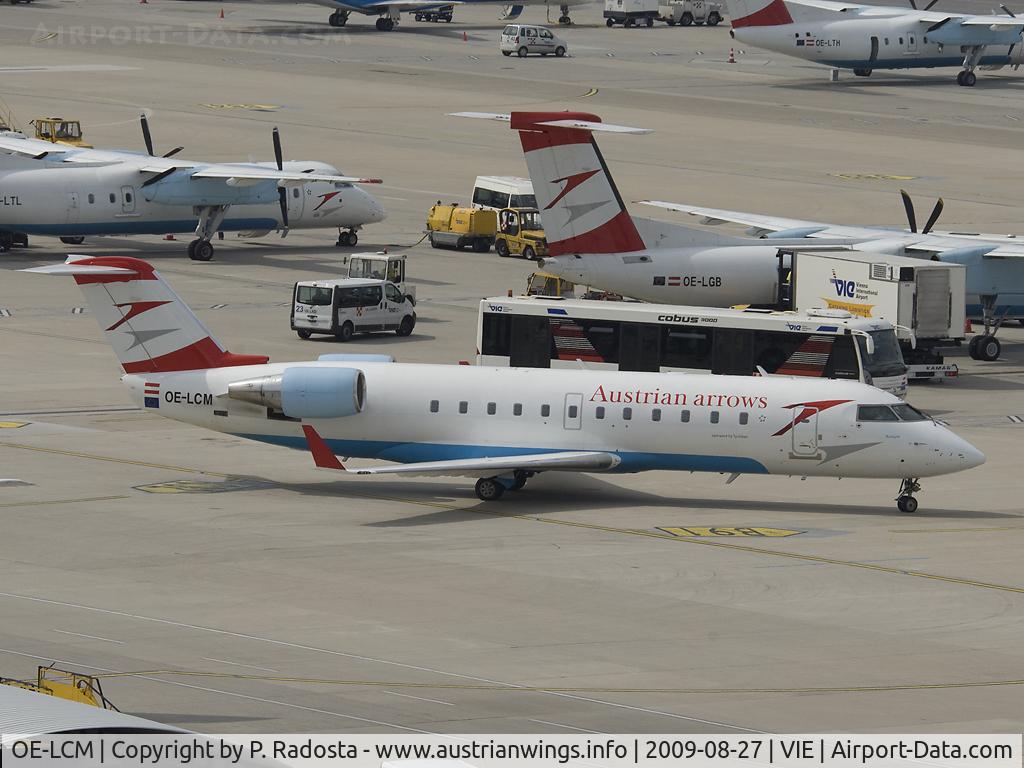 OE-LCM, 1997 Canadair CRJ-200LR (CL-600-2B19) C/N 7205, The CRJ will leave Austrians fleet until 2010