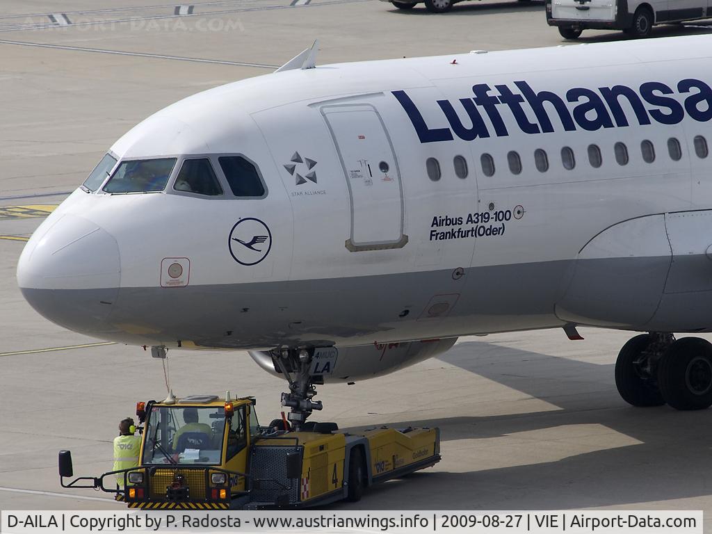 D-AILA, 1996 Airbus A319-114 C/N 609, Lufthansa@VIE
