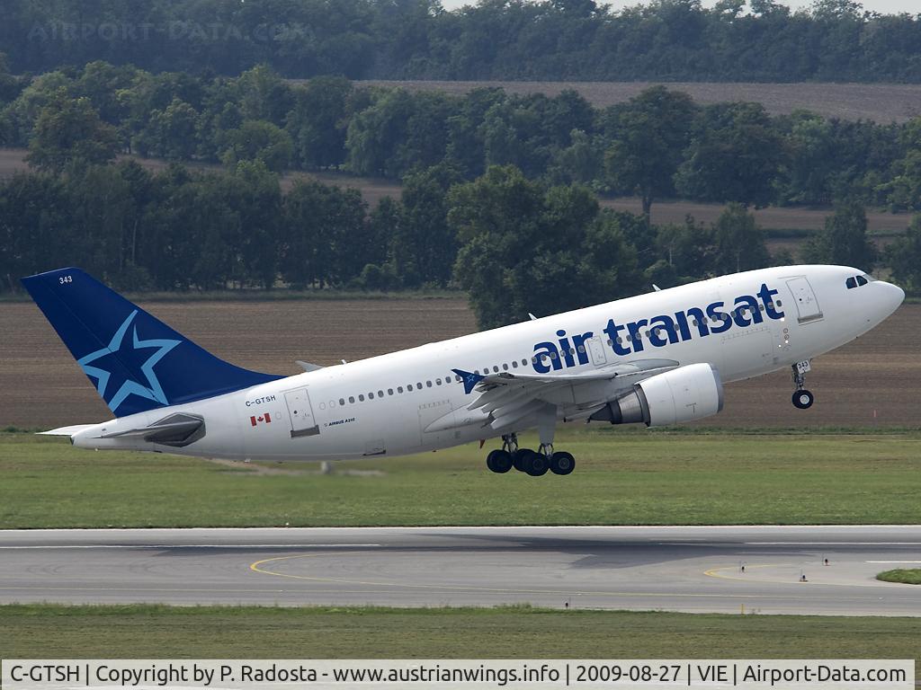 C-GTSH, 1991 Airbus A310-308 C/N 599, Rare plane typ at VIE